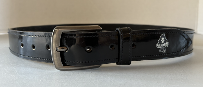 Black Ghost custom baseball belt